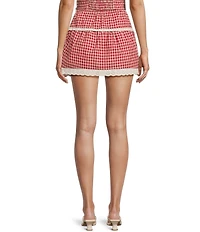 Bailey Rose Gingham Coordinating Mini Skirt