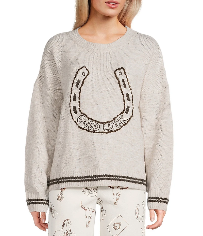 Bailey Rose Goodluck Pullover Sweater