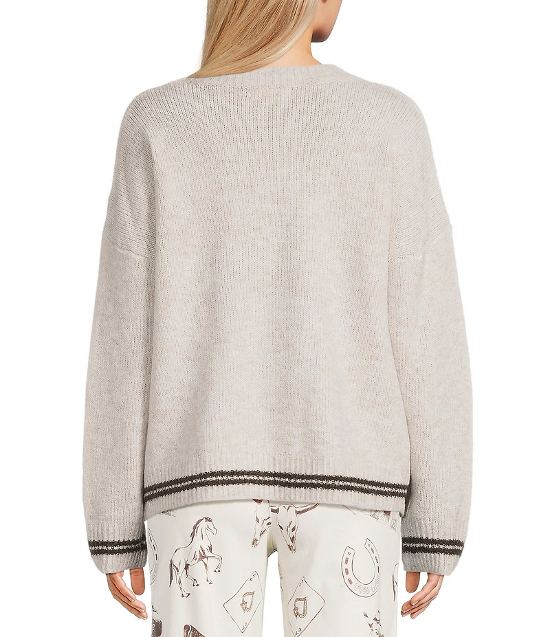 Bailey Rose Goodluck Pullover Sweater