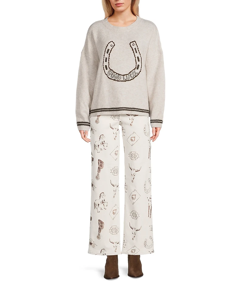 Bailey Rose Goodluck Pullover Sweater