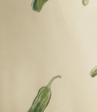 Bailey Rose Green Chili Pepper Print Maxi Dress