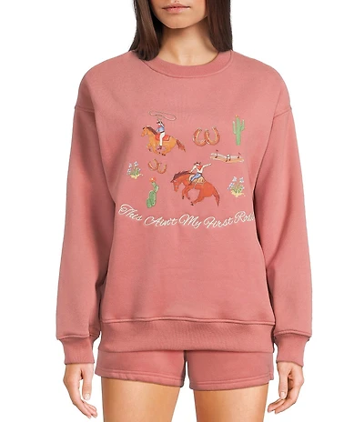 Bailey Rose Western Horse Rodeo Sweater