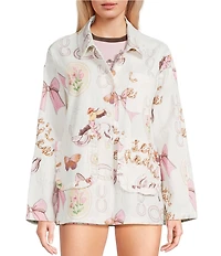 Bailey Rose Lets Rodeo Jean Jacket