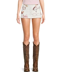 Bailey Rose Lets Rodeo Micro Mini Skort