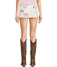 Bailey Rose Lets Rodeo Micro Mini Skort