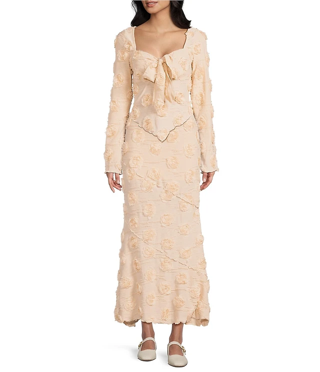 dillards rose gold dress Bailey Sequin Midi at CoolSprings Galleria in Franklin, TN C57