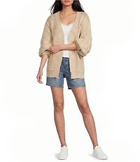 Bailey Rose Long Sleeve Oversized Lobster Cardigan
