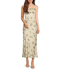 Bailey Rose Maxi Straight Green Chili Pepper Coordinating Skirt