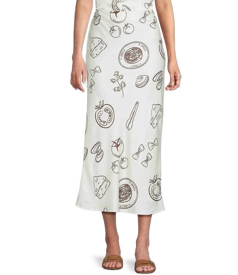 Bailey Rose Maxi Straight Pasta Coordinating Skirt