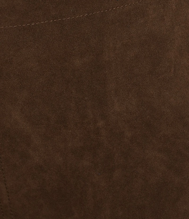Bailey Rose Micro Mini Coordinating Suede Skirt