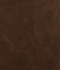 Bailey Rose Micro Mini Coordinating Suede Skirt