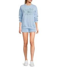 Bailey Rose Pasta Print Coordinating Sweatshirt