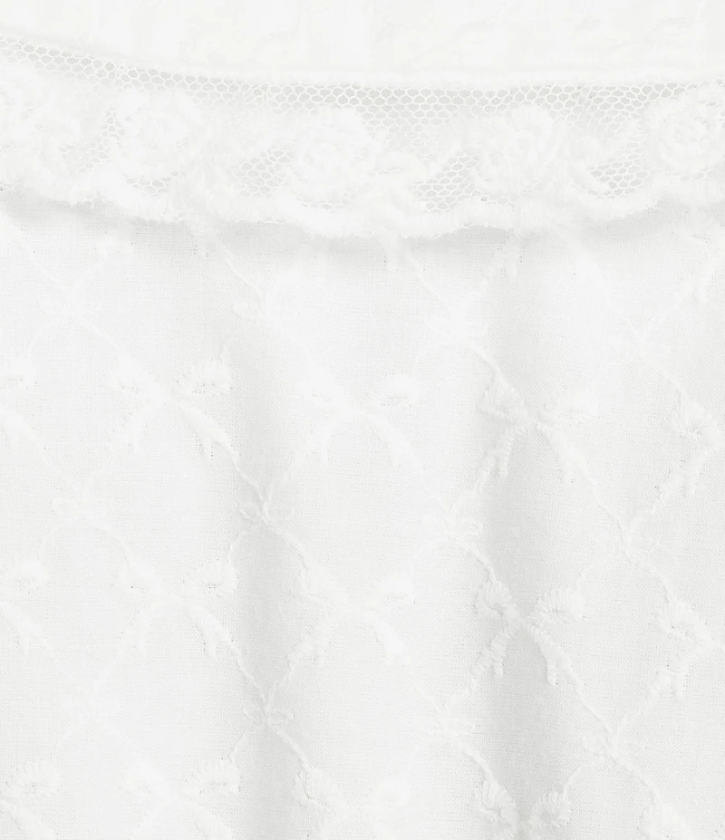 Bailey Rose Peter Pan Collar Short Sleeve Mini Dress