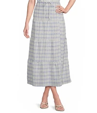 Bailey Rose Plaid Coordinating Maxi Skirt