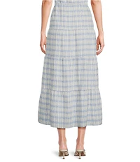 Bailey Rose Plaid Coordinating Maxi Skirt