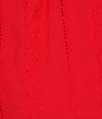 Bailey Rose Pull On Woven Eyelet Coordinating Pants