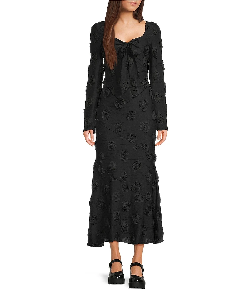 Bailey Rose Rosette Coordinating Maxi Skirt