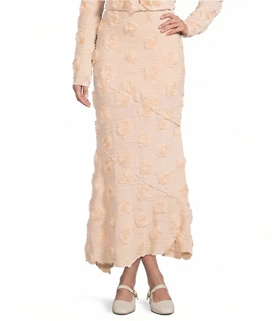 Bailey Rose Rosette Coordinating Maxi Skirt
