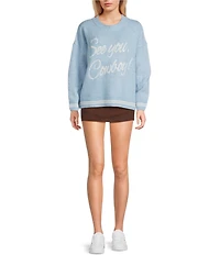 Bailey Rose See You Cowboy Long Sleeve Sweater