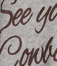 Bailey Rose See You Cowboy Long Sleeve Sweater