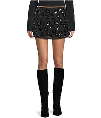 Bailey Rose Sequin Mini Skirt
