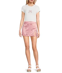 Bailey Rose Short Sleeve Bow Baby T-Shirt