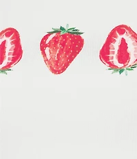 Bailey Rose Short Sleeve Strawberry Cropped Baby T-Shirt