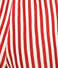 Bailey Rose Stripe Knit Pull On Shorts