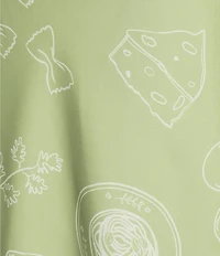 Bailey Rose Sweetheart Neck Pasta Print Midi Dress
