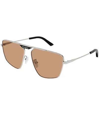 Balenciaga Men's Tag 2.0 61mm Navigator Sunglasses