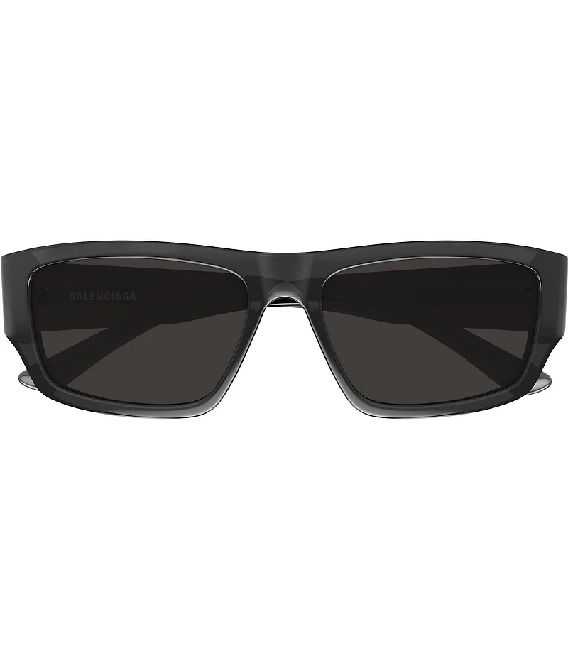 Balenciaga Men's Tuesday 58mm Rectangle Sunglasses