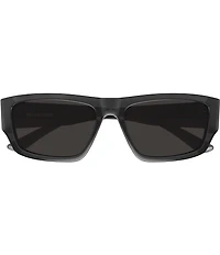 Balenciaga Men's Tuesday 58mm Rectangle Sunglasses