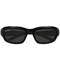 Balenciaga Unisex Bolt 58mm Rectangle Sunglasses