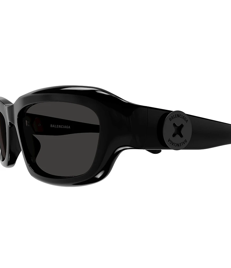 Balenciaga Unisex Bolt 58mm Rectangle Sunglasses