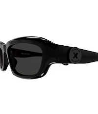 Balenciaga Unisex Bolt 58mm Rectangle Sunglasses