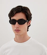 Balenciaga Unisex Bolt 58mm Rectangle Sunglasses