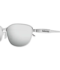 Balenciaga Unisex Miami 62mm Mirrored Rectangle Sunglasses