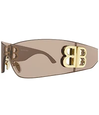 Balenciaga Women's Bossy 99mm Wrap Sunglasses