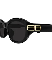 Balenciaga Women's Casino 55mm Oval Sunglasses