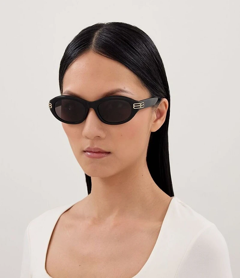 Balenciaga Women's Casino 55mm Oval Sunglasses