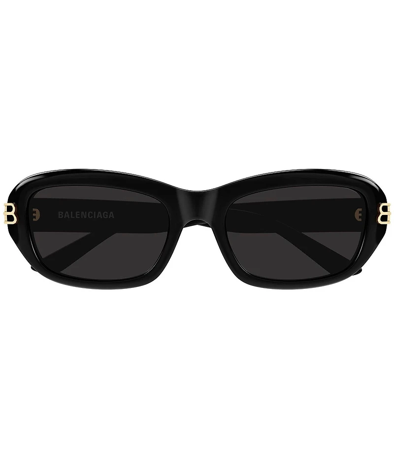 Balenciaga Women's Casino 55mm Rectangle Sunglasses