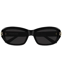 Balenciaga Women's Casino 55mm Rectangle Sunglasses
