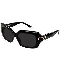 Balenciaga Women's Casino 56mm Rectangle Sunglasses
