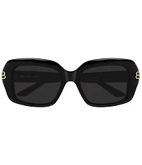 Balenciaga Women's Casino 56mm Rectangle Sunglasses