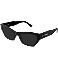 Balenciaga Women's Flat 56mm Cat Eye Sunglasses