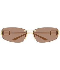 Balenciaga Women's Gossip 76mm Cat Eye Sunglasses