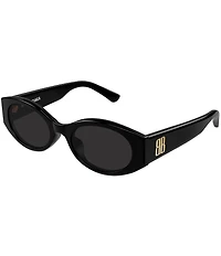 Balenciaga Women's Nano 53mm Oval Sunglasses
