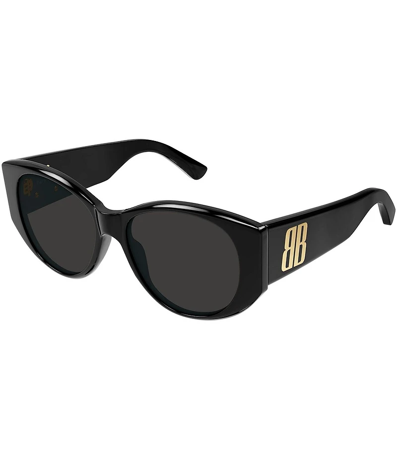 Balenciaga Women's Nano 55mm Cat Eye Sunglasses