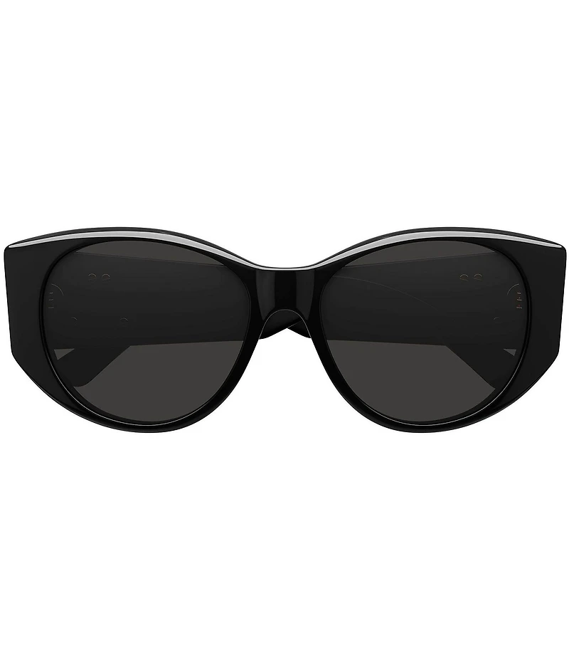 Balenciaga Women's Nano 55mm Cat Eye Sunglasses