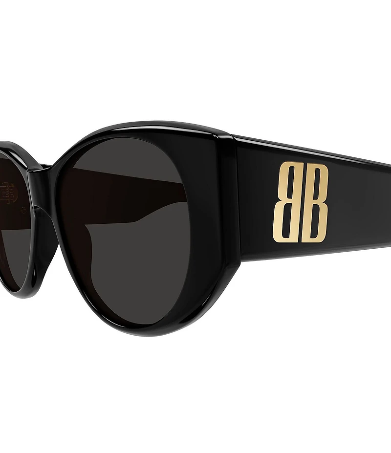 Balenciaga Women's Nano 55mm Cat Eye Sunglasses